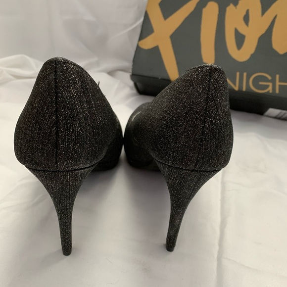 Fioni Night Glittery 4” Stiletto Heels - Picture 9 of 10